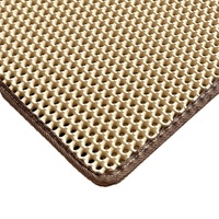 Wodoodporny kot domowy ściółka dwuwarstwowa Pet kuweta mata antypoślizgowa piasek kot Pad zmywalny mata na łóżko czyste produkty Pad 4